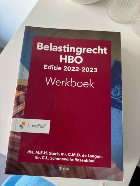 9789001754235-Belastingrecht-HBO-2022-2023-Werkboek