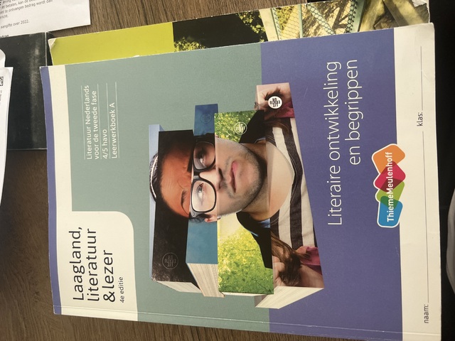 9789006371352-Laagland-literatuur-lezer-45-havo-Leerwerkboek-A