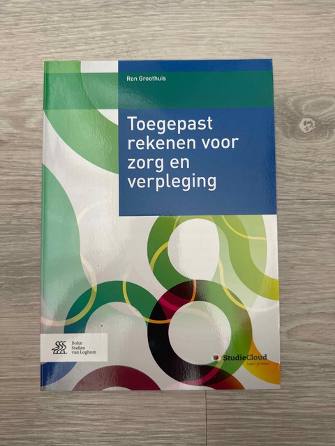 9789036815659-Toegepast-rekenen-voor-zorg-en-verpleging