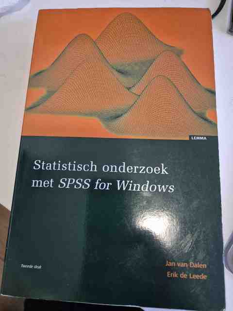 9789059312661-Statistisch-onderzoek-met-SPSS-for-Windows