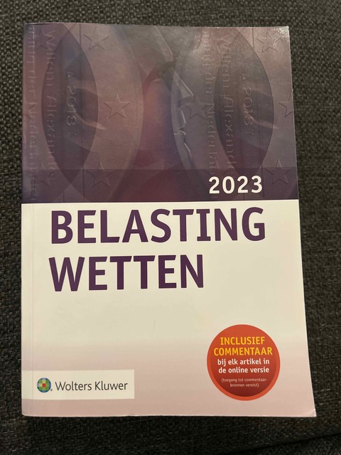 9789013171075-Belastingwetten-2023