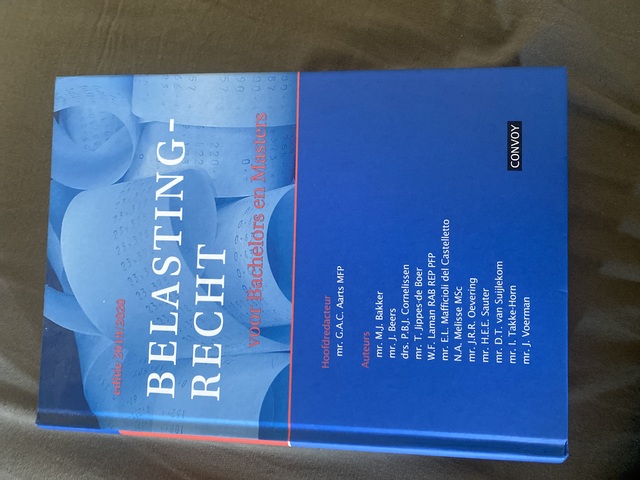 9789463171687-Belastingrecht-Bachelors-Masters-2019-2020
