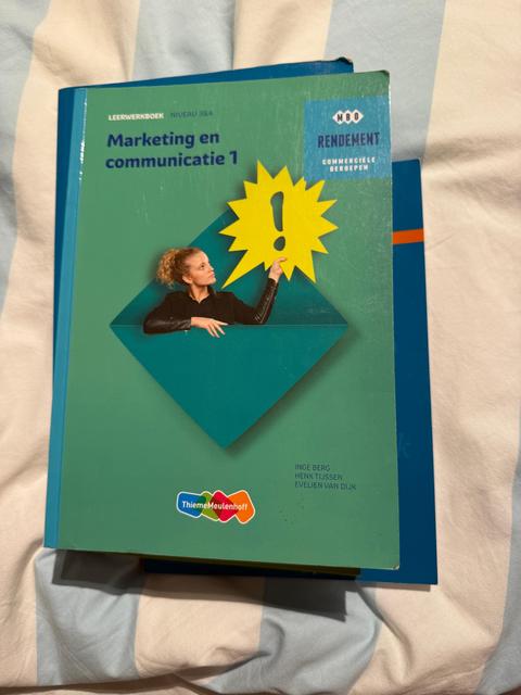 9789006372274-Marketing-communicatie-Niveau-34-Deel-1-Leerwerkboek
