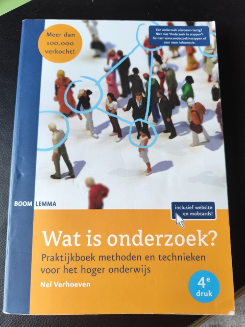 9789059316713-Wat-is-onderzoek-Methoden-en-technieken-voor-het-Hoger-Onderwijs-Praktijkboek