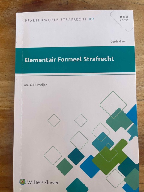 9789013167689-Elementair-formeel-strafrecht