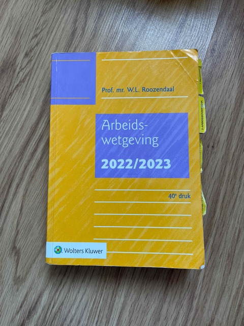 9789013167252-Arbeidswetgeving-20222023
