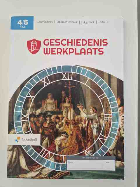 9789001042325-Geschiedeniswerkplaats-ed-3.0-havo-4-5-FLEX-Opdrachtenboek