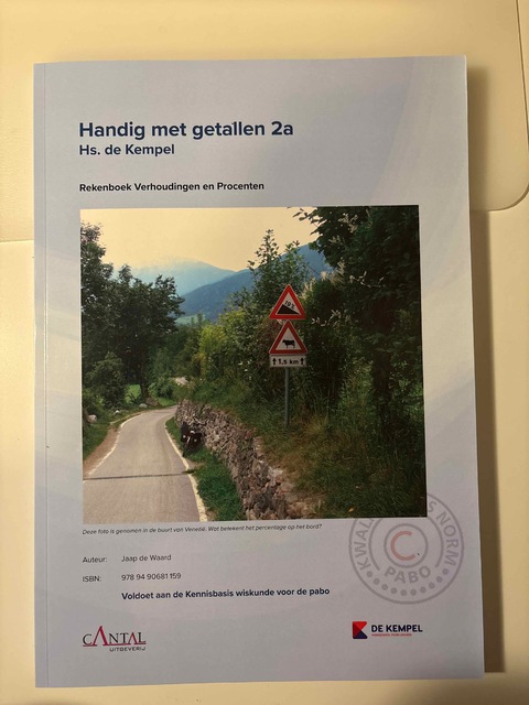 9789490681159-Handig-met-getallen-2a-Hs.-de-Kempel-Verhoudingen-en-Procenten-Rekenwerkboek