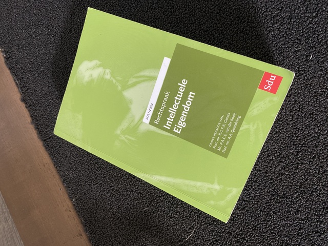 9789012406574-Rechtspraak-Intellectuele-Eigendom-2021-2022