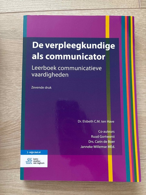 9789036825290-De-verpleegkundige-als-communicator