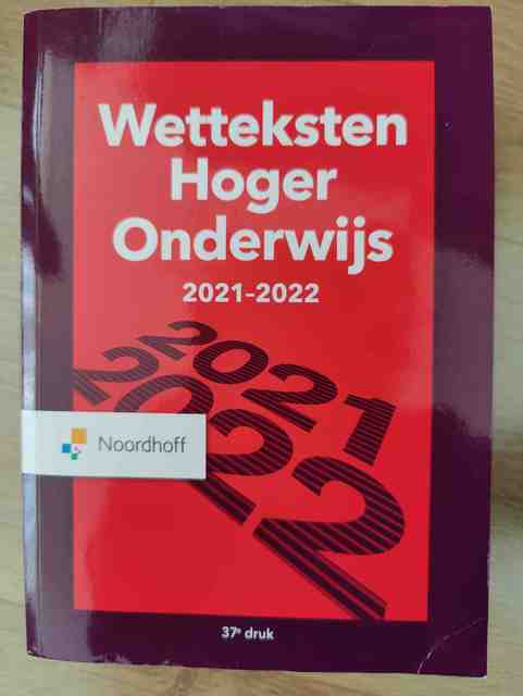 9789001747671-Wetteksten-hoger-onderwijs-2021-2022