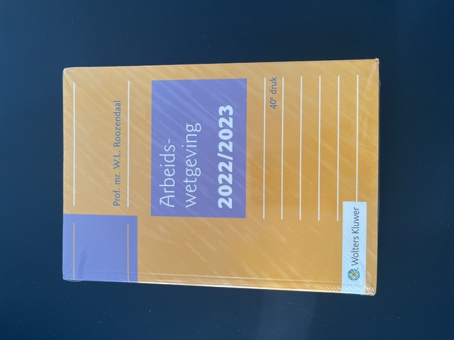 9789013167252-Arbeidswetgeving-20222023