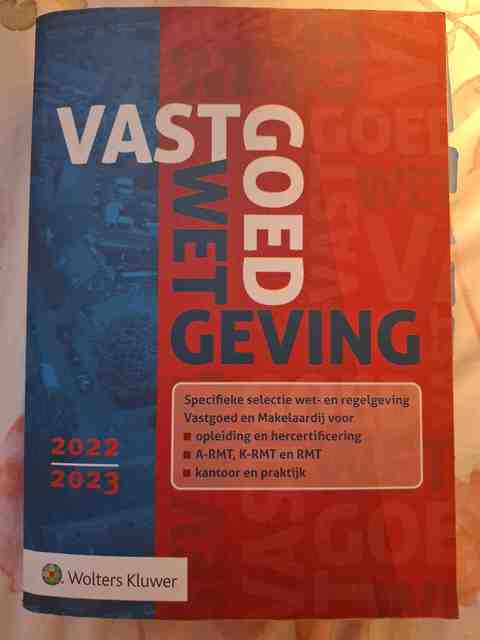 9789013167450-Vastgoedwetgeving-2022-2023