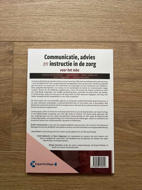 9789083139340-Communicatie-advies-en-instructie-in-de-zorg