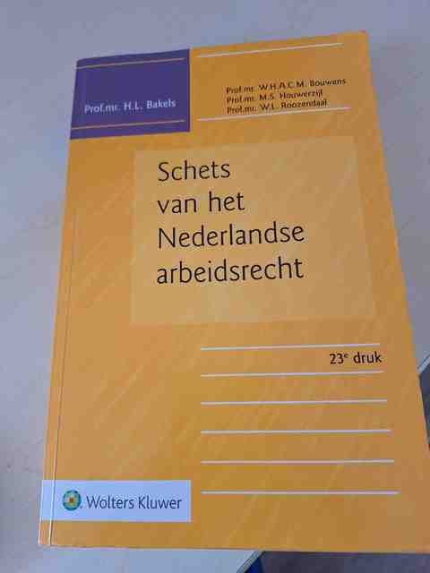 9789013129311-Schets-van-het-Nederlandse-arbeidsrecht
