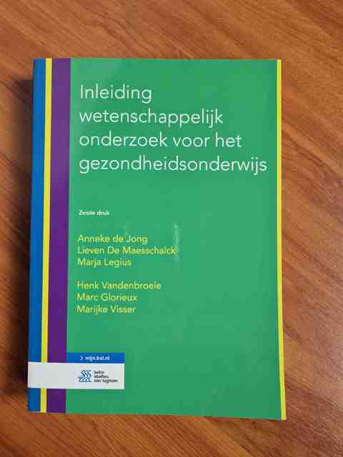 9789036812757-Inleiding-wetenschappelijk-onderzoek-voor-het-gezondheidsonderwijs