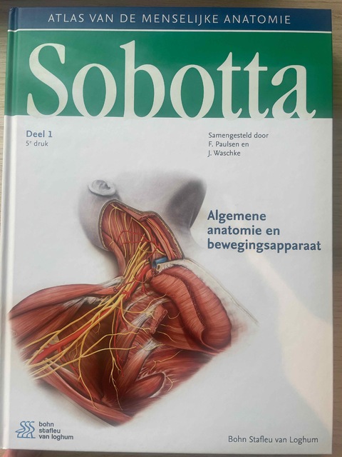 9789036821247-Sobotta-Deel-1-Algemene-anatomie-en-bewegingsapparaat