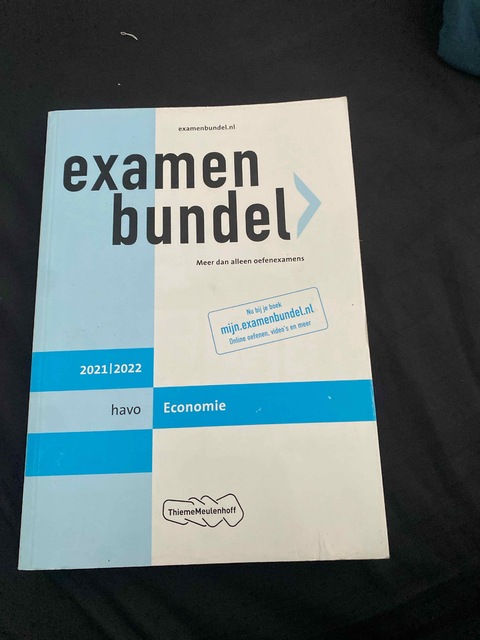 9789006491500-Examenbundel-havo-Economie-20212022