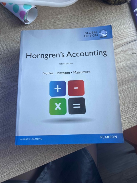9781292056517-Horngrens-Accounting-Global-Edition