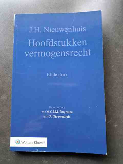 9789013132854-Hoofdstukken-vermogensrecht