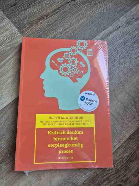 9789043037105-Kritisch-denken-binnen-het-verpleegkundig-proces-6e-editie-met-MyLab-NL-toegangscode