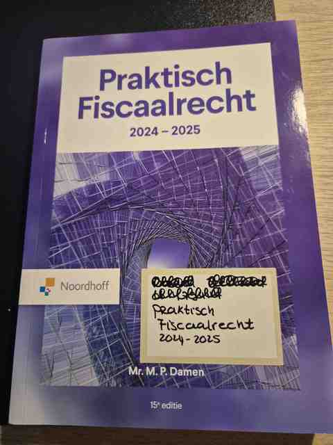 9789001043988-Praktisch-Fiscaalrecht-2024-2025