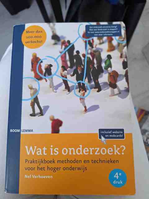 9789059316713-Wat-is-onderzoek-Methoden-en-technieken-voor-het-Hoger-Onderwijs-Praktijkboek