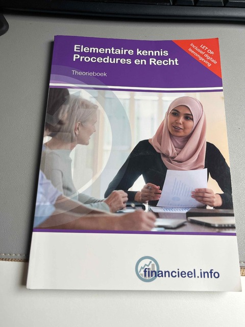 9789037260380-Elementaire-kennis-procedures-en-recht-2021-Theorieboek