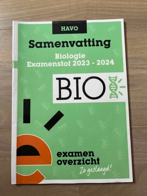 9789464381443-ExamenOverzicht-samenvatting-examenstof-havo-biologie