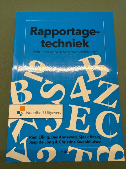 9789001881788-Rapportagetechniek