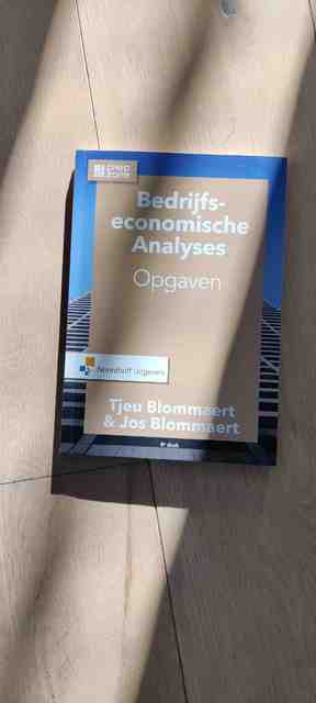 9789001867225-Bedrijfseconomische-analyses-Opgaven