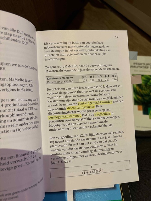 9789082615623-Discounted-cashflow-methode