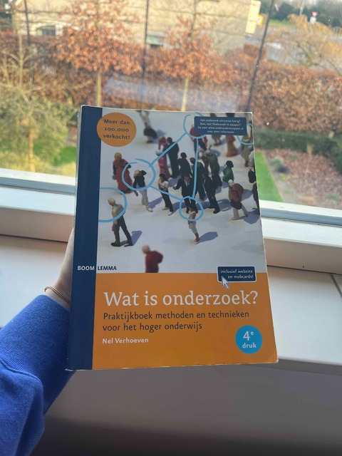 9789059316713-Wat-is-onderzoek-Methoden-en-technieken-voor-het-Hoger-Onderwijs-Praktijkboek