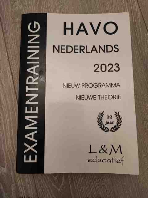 9789054894438-Examentraining-Havo-Nederlands-2023