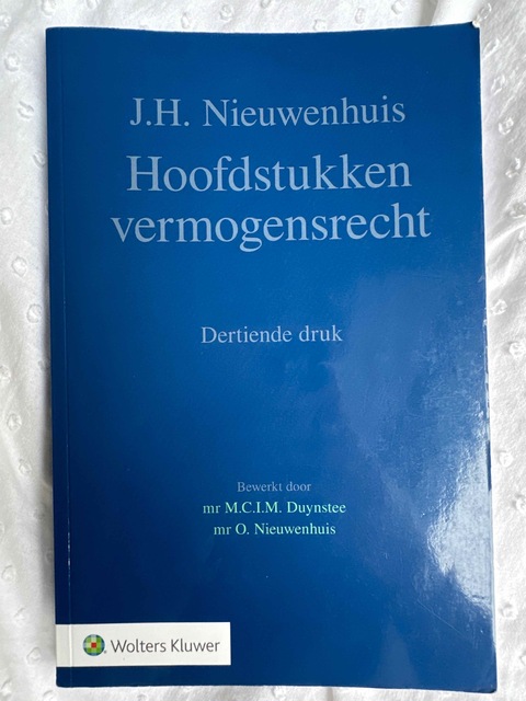 9789013167177-Hoofdstukken-vermogensrecht