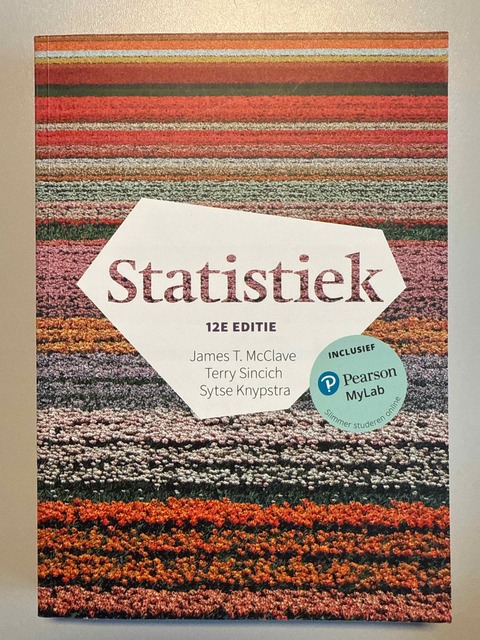 9789043033466-Statistiek-12e-editie-met-MyLab-NL-toegangscode