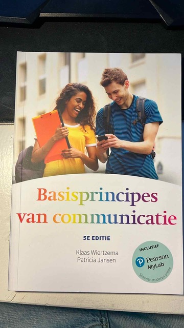 9789043037556-Basisprincipes-van-communicatie-5e-editie-met-MyLabNL-toegangscode