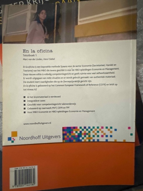 9789001144180-En-La-Oficina-1-Deel-Tekstboek