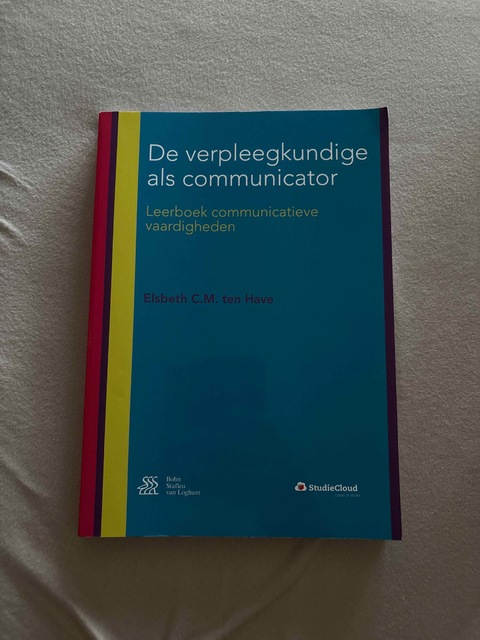 9789036811620-De-verpleegkundige-als-communicator
