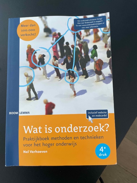 9789059316713-Wat-is-onderzoek-Methoden-en-technieken-voor-het-Hoger-Onderwijs-Praktijkboek