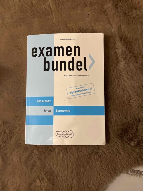 9789006491500-Examenbundel-havo-Economie-20212022