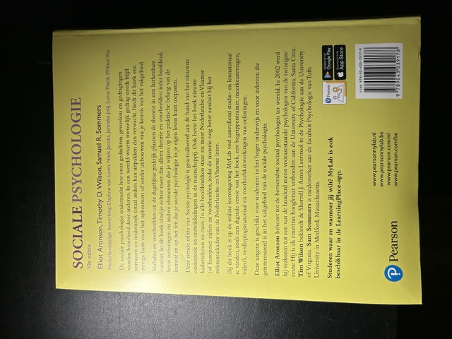 9789043039178-Sociale-psychologie-10e-editie-met-MyLab-NL-toegangscode