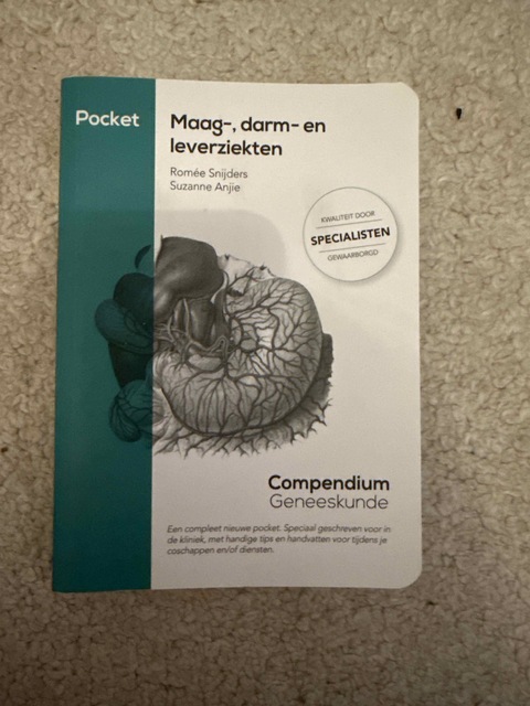 9789083190976-Compendium-Geneeskunde-Pocketversie-Maag-darm-en-leverziekten-
