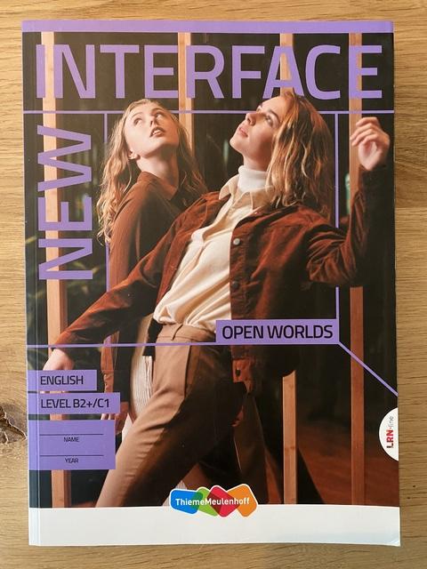 9789006911343-New-Interface-LRN-line-English-Leerboek-B2C1