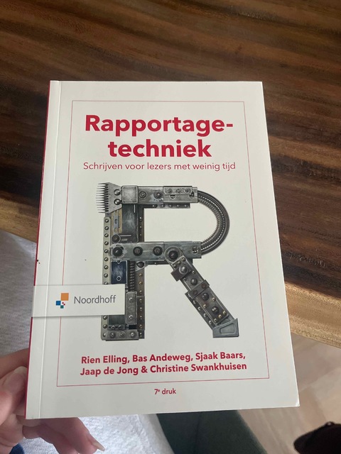 9789001078560-Rapportagetechniek