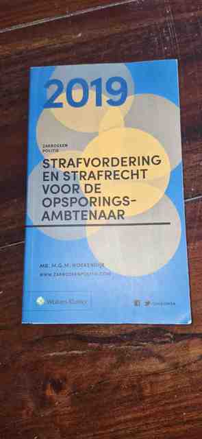 9789013150650-Zakboek-Strafvordering-en-Strafrecht-voor-de-Opsporingsambtenaar-2019