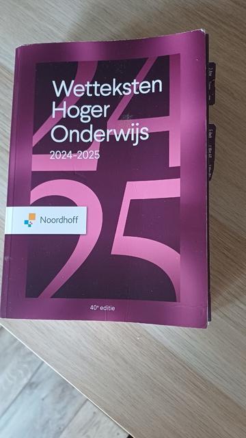 9789001045579-Wetteksten-Hoger-Onderwijs-2024-2025