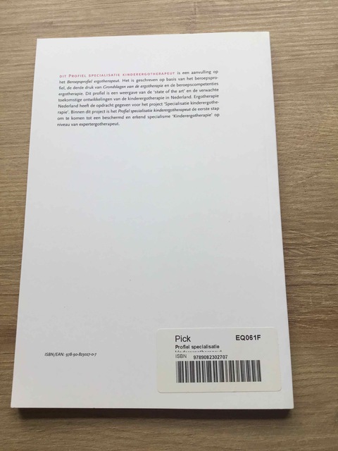 9789082302707-Profiel-specialisatie-kinderergotherapeut