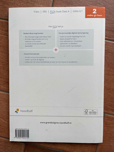 9789001045715-Grandes-Lignes-2-vmbo-gt-havo-Flex-boek-A