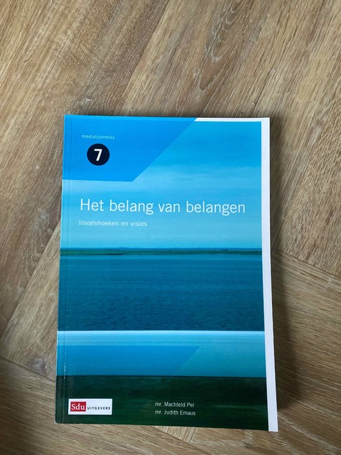 9789012117463-Het-belang-van-belangen